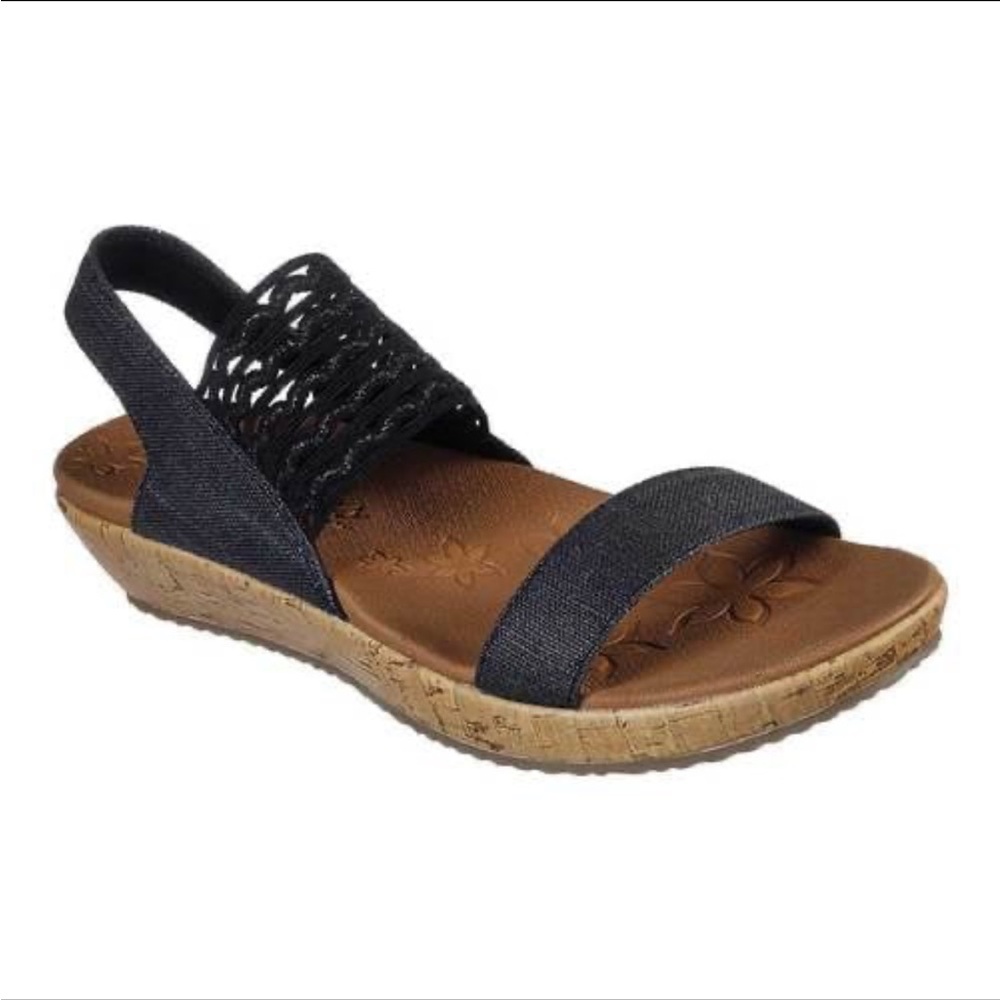 NWOT! Skechers Wedge Sandal Size10